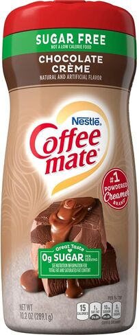 Coffee-mate Sugar Free Creamy Chocolate Powdered Coffee Creamer, 10.2 Ounce in Saudi Arabia