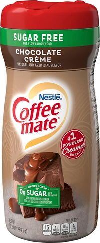 Coffee-mate Sugar Free Creamy Chocolate Powdered Coffee Creamer, 10.2 Ounce in Saudi Arabia