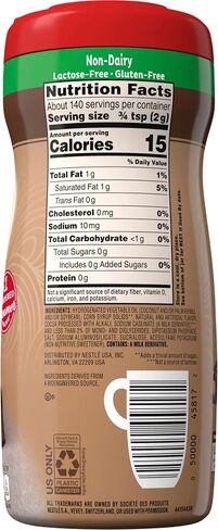 Coffee-mate Sugar Free Creamy Chocolate Powdered Coffee Creamer, 10.2 Ounce in Saudi Arabia