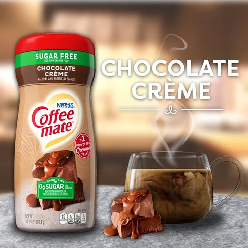 Coffee-mate Sugar Free Creamy Chocolate Powdered Coffee Creamer, 10.2 Ounce in Saudi Arabia