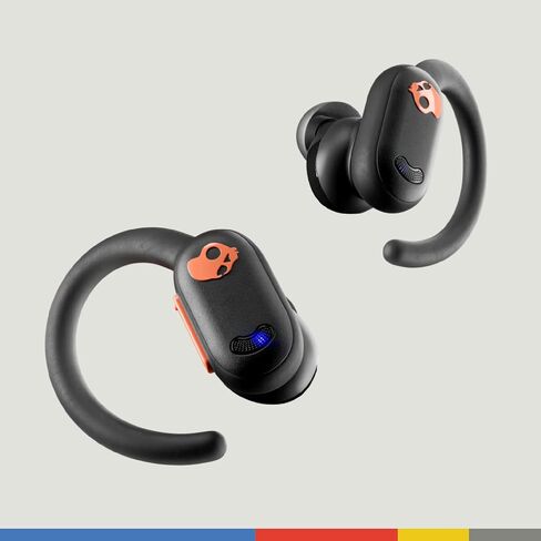 Skullcandy Push Play Active in-Ear Wireless Earbuds, 34 Hr Battery, Stay-Aware Mode, Microphone, Works with iPhone Android and Bluetooth Devices - Preppy Blue in Kuwait
