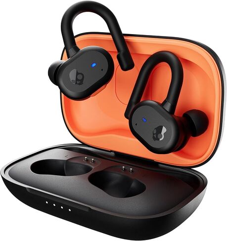 Skullcandy Push Play Active in-Ear Wireless Earbuds, 34 Hr Battery, Stay-Aware Mode, Microphone, Works with iPhone Android and Bluetooth Devices - Preppy Blue in Kuwait