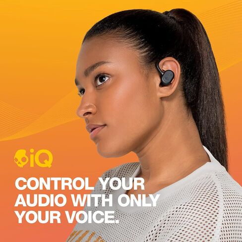 Skullcandy Push Play Active in-Ear Wireless Earbuds, 34 Hr Battery, Stay-Aware Mode, Microphone, Works with iPhone Android and Bluetooth Devices - Preppy Blue in Kuwait