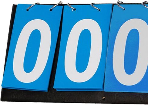 Tabletop Scoreboard Large Numbers 4 Digit Score Flipper Sports Scoreboard Score Keeper for Badminton Sports Competition in Kuwait