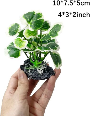 سموثيدو بيتس بيتا حوض السمك ديكورات كهف حوض السمك ديكور الحلي نباتات الحرير الاصطناعي بيتا ورقة وسادة أرجوحة (مجموعة A-3 قطع) in Saudi Arabia