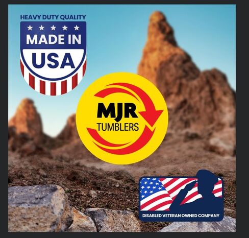 أكواب MJR سعة 1 رطل لكل طلاء 500 600 من كربيد السيليكون والصخور القابلة لإعادة التعبئة والحبيبات والوسائط الكاشطة الخطوة 3 الولايات المتحدة الأمريكية in Saudi Arabia