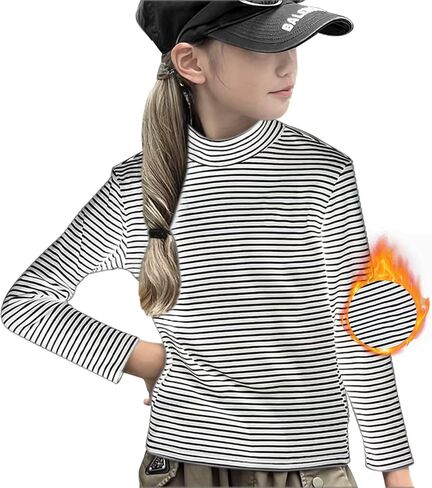 Girls' Thermal Underwear Top kids apparel for Winter Youth Girls' Thermal Underwear Top for Cold Weather in Saudi Arabia