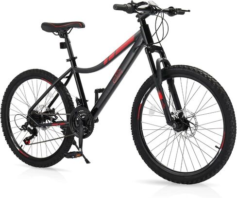 20/24 Inch Mountain Bike, Women & Men Mountain Bicycles with Professional 7 or 21 Speed Shifting, Double Shock Effect, Comfort Saddle and Pretty Look in Saudi Arabia