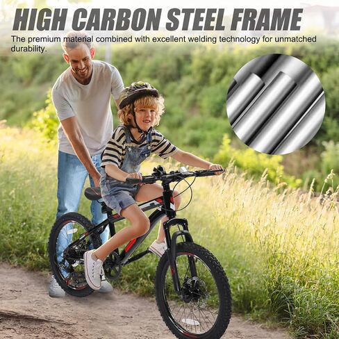 20/24 Inch Mountain Bike, Women & Men Mountain Bicycles with Professional 7 or 21 Speed Shifting, Double Shock Effect, Comfort Saddle and Pretty Look in Saudi Arabia