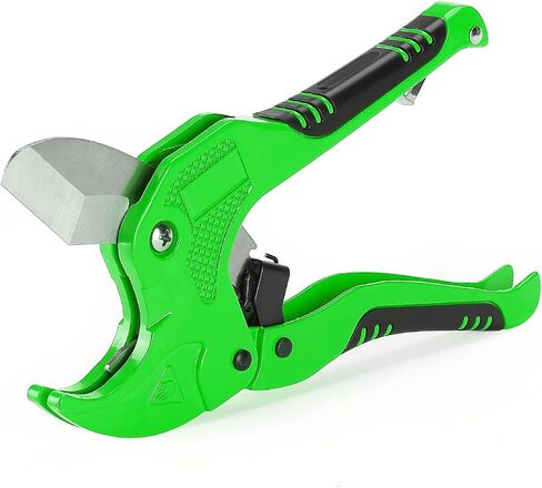 Bates- PVC Pipe Cutter, Cuts up to 1-1/4", Sky Blue Ratcheting PVC Pipe Cutter Tool, Pipe Cutters PVC Pipe Shears, Plastic Pipe Cutter, PEX Pipe Cutter, PVC Cutter Tool, PVC Ratchet Cutter in Kuwait