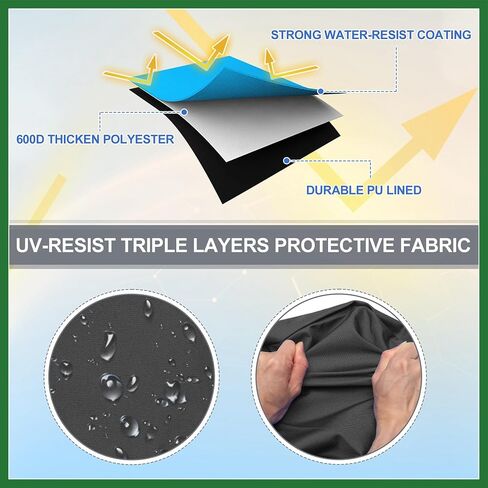 Motoforti Bimini Top Storage Boot Cover with Light Hole Boat Bimini Storage Bag 600D Polyester Canvas Sun Resist Black 85"-90" Width Universal for 3 Bow 4 Bow Long-Lasting in Saudi Arabia