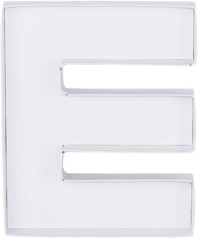 8" Small Fillable Cardboard Letter Shaped Mache Kids (White, Letter S) in Saudi Arabia