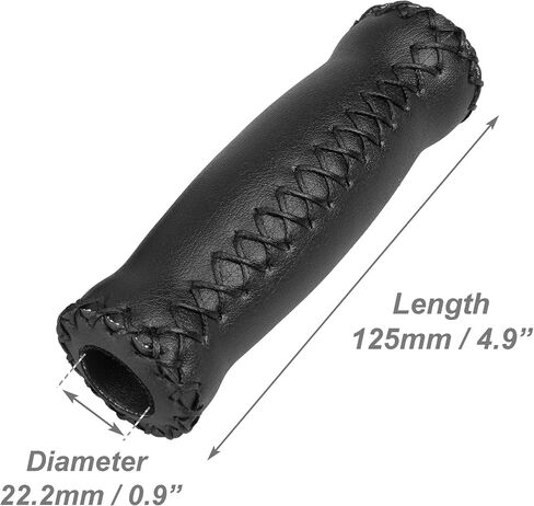 CyclingDeal Mountain Bike Grips Bicycle Handlebar Grips - MTB Grips Bike Handlebar Grips Great for Beach Cruiser - Soft Cushioned Thick Vinyl 125mm Quality Bike Handle Grips in Saudi Arabia