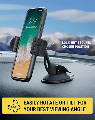 Scosche SUFMPS-SP Universal Cell Phone Stand and Holder with Non-Slip Cradle, Foldable, Adjustable Non-Magnetic Mount for Home Office Desk or Travel Compatible with iPhone, Tablet and All Devices in Saudi Arabia
