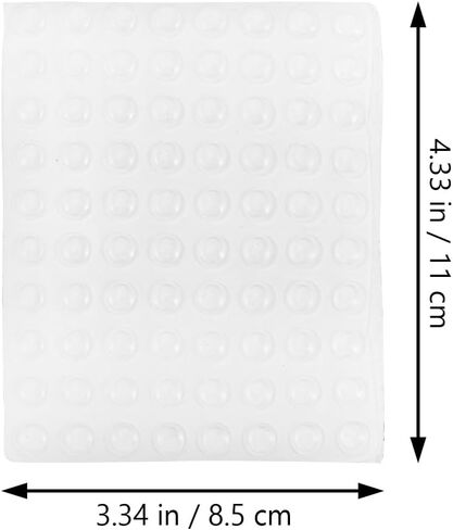 BESPORTBLE 5Pcs Snowboard Step Pad Clear Snowboarding Grip Pad Antiskid Mat Self Adhesive Spike Step Pad Extra Grip Padded for Winter Snow Ski Accessories in Saudi Arabia