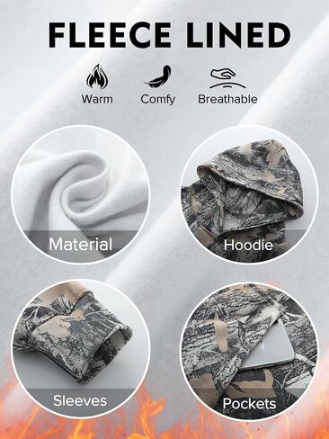 YKR Camo Sweatsuits for Women 2 Piece Outfit Camo Maple Leaf Hoodie Printed Fleece Sweatpants Lounge Sets in Saudi Arabia