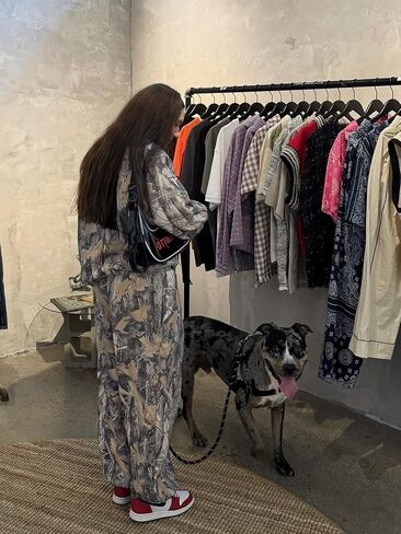 YKR Camo Sweatsuits for Women 2 Piece Outfit Camo Maple Leaf Hoodie Printed Fleece Sweatpants Lounge Sets in Saudi Arabia