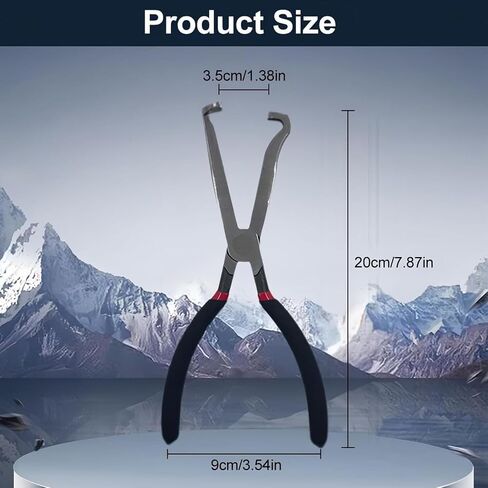37960 Electrical Disconnect Pliers,8inch Automotive Tools Electrical Connector Pliers,Automotive Electrical Plug Connector Disconnect Tool,Fuel Line Pliers Disconnect Repair Tools (Black) in Kuwait