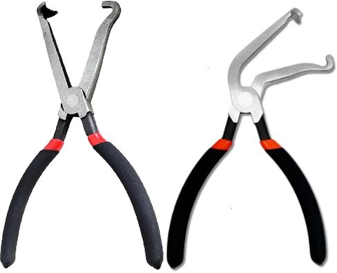 37960 Electrical Disconnect Pliers,8inch Automotive Tools Electrical Connector Pliers,Automotive Electrical Plug Connector Disconnect Tool,Fuel Line Pliers Disconnect Repair Tools (Black) in Kuwait