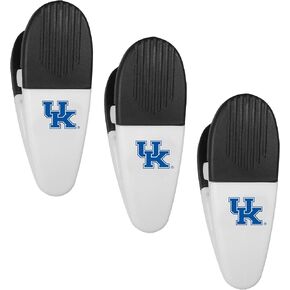 Siskiyou Sports NCAA Kentucky Wildcats Unisex Fan Shop Mini Chip Clip Magnets, 3 pk, Team Colors One Size