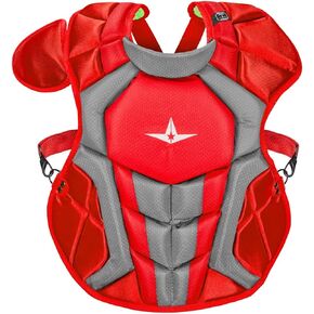 All Star System7 Axis NOCSAE Certified Youth Baseball Catcher's Chest Protector - Ages 9 - 12