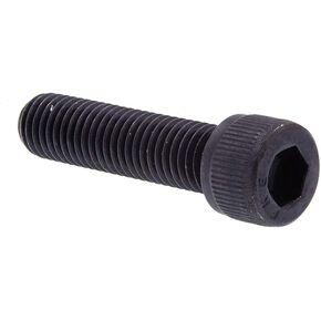 Prime-Line 9178372 Socket Head Cap Screws, Hex (Allen) Drive, 1/4 in-28 X 1 in, Black Oxide Coated Steel (10 Pack)