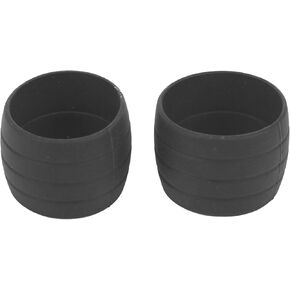 VBESTLIFE Bar Tape Fixing Ring,Silicone Elastic Fasten Loop Sleeve for Handlebar Tape Flexible and Stretchable (Black) Cycling Cycling