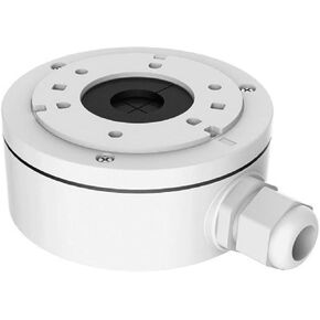 DS-1280ZJ-XS 24PCS Junction Box Bracket for HIK Fixed Bullet&Turret IP Camera DS-2CD2085G1-I, DS-2CD2083G0-I, DS-2CD2087G2H-LIU, DS-2CD2043G0-I, DS-2CD2043G2-I, DS-2CD2083G2-IU, DS-2CD2086G2-IU(White)
