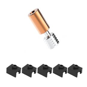 Sprite Extruder Upgrade Heater Block Kit High Temperature Pro 300℃ Titanium Heatbreak Plated Copper Nozzle Compatible with Creality Ender 3 S1/Ender3 S1 Pro/CR10 Smart Pro