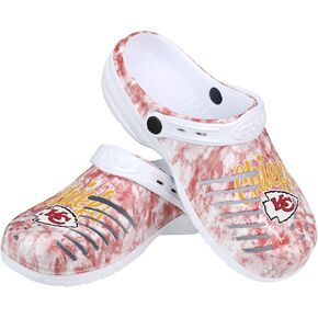 FOCO Women's NFL Team Logo Cloudie Garden Water Sandals Shoes Slipper Clogs with Strap