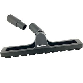 MaximalPower Replacement 12" Vacuum Brush Head Attachment with Adapter for Select Upright and Canister Vacuum Cleaners | 360° Floor Brush Attachment with Hose Adapter