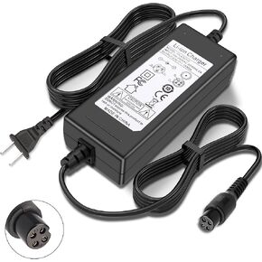 63V 4 Prong Charger for Segway Ninebot S/S-MAX/Mini PRO/Mini lite, Power Supply for Ninebot by Segway Go Kart/N3M240/Mini N3MM240