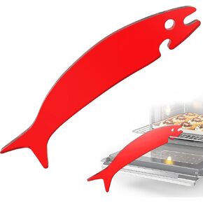 Oven Rack Puller Oven Accessories - Push Pull Tool for Toaster Oven Accessories, Push Pull Stick for Oven, Toaster Oven