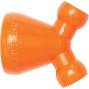 Loc-Line Coolant Hose Component, Acetal Copolymer, Y Reducer, 1/2" - 1/4" Diameters, 1/2" Hose ID (Pack of 2)