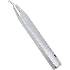 Violin Cheek Rest Alloy Wrench Violin Shoulder Rest Shaft Screwdriver Wrench Tool Violin Cheek Rest Screw Key 66x7mm/ 2.59x0.27inch Cheek Rest Screw Key Silver 1pcs