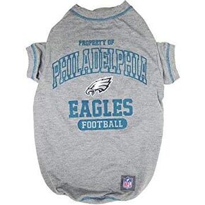 PHILADELPHIA EAGLES Dog T-Shirt, Medium. - Cutest Pet Tee Shirt for the real sporty pup