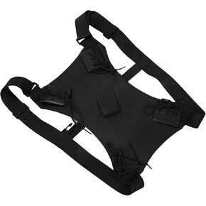 Sword Carrying with Backpack Straps for Cosplay Costume Adjustable Back Strap Holder for Easy Transport and Storage of Swords and Blades Black