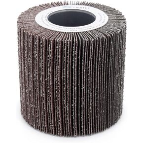 CS Unitec | PTX Flap Disc Wheel | 60 Grit Metal Grinder Tool Attachment | 4" Diameter x 4-1/8" Wide