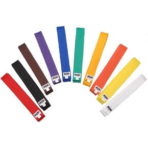 Macho Rank Karate Belts - Red - Size 0