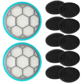 2 HEPA Filters & 10 Sponge Filters Replacement for Neakasa/Neabot P1 Pro Pet Grooming Kit & Vacuum