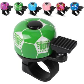 Kid Bike Bell - Bicycle Bell for Kids Boys Girls Adults | 120db Classic Mini Loud Bike Ring - Cool Bike Bell Design with Crisp Clear Sound for MTB,BMX,City Bike,Scooter -Kid Bike Accessories