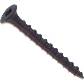 014973301385 Coarse Square Drive Drywall Screws, 6 x 1-5/8-Inch, 1062-Piece,black