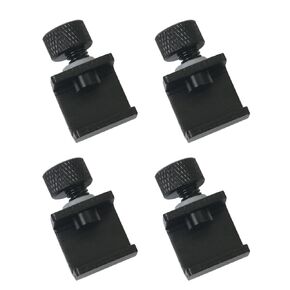4PCS 3D Adjustable Printer Heat Bed Clips Ender 3 Pro Glass Bed Clips Adjustable Ender 3 Bed Clips Clamps with Washer Springs