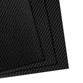 400×500×3MM Carbon Fiber Sheet 100% 3K Carbon Fiber Laminate Plate Twill Weave Matt Surface Panel Sheet for DIY Models, RC Drones, Part Repair Panel