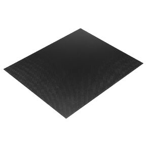 MECCANIXITY 3K Carbon Fiber Plate Panel Sheets, 500 x 500 x 2.5mm Carbon Fiber Board Plate Flexible for RC Aircraft, Model Car, Auto Parts (Twill Matte)