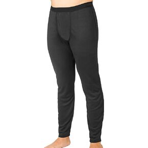 Hot Chillys Men's Bi-Ply Bottom Midweight Relaxed Fit Base Layer -Versatile UPF 30 Cold Weather Warm Thermal Base Layer Pants