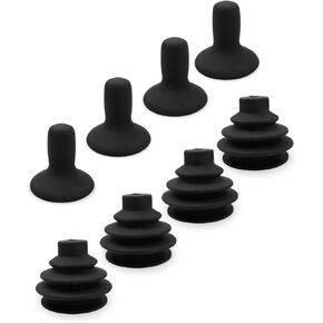Joystick Knob and Gaiter Skirt Button Cap Fit for Mobility Scooter Electric Drive Wheelchair Accessories, 4Packs