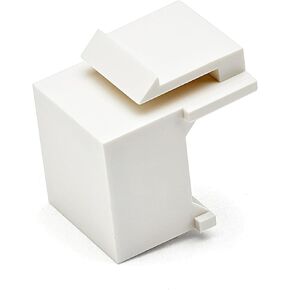 trueCABLE Keystone Insert, Blank, Standard High Density, White, 50pc in Kuwait