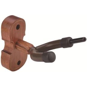 Wall Mount Violin Hanger with Bow Hook, Violin Holder with Bows Hook, Wooden Violin Wall Mount Hook, Violin Holder Stand for Home & Studio