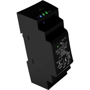 24W 12V 2A DIN Rail Power Supply, 4SU Output, Embedded Active PFC,Voltage Regulated AC-DC Power Supply DIN Rail Mount